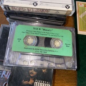 NAS 'Illmatic' Cassette Tape
